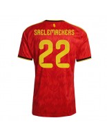 Belgia Alexis Saelemaekers #22 Kotipaita MM-kisat 2026 Lyhythihainen